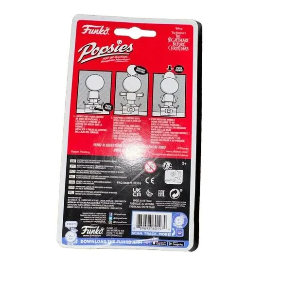 New Funko Popsies Disney Oogie Boogie A Nightmare Before Christmas Halloween 5" - Picture 2 of 4
